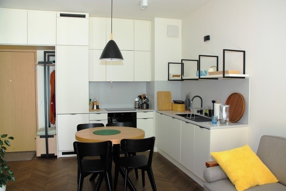 Otwarta kuchnia loft Praga